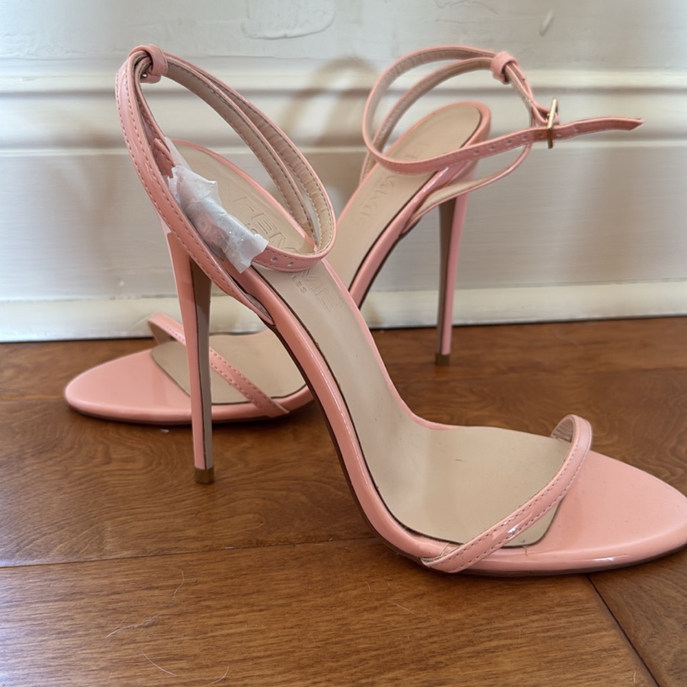 FEMME LA strappy stiletto sandal.